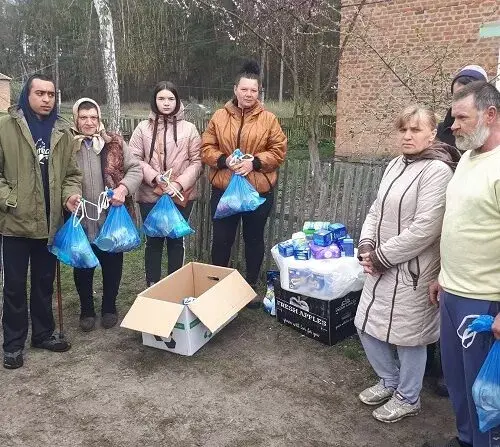 Поступила гуманитарная помощь для села Лесное