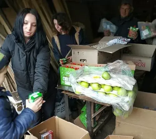 Пришла помощь жителям села Мохнач