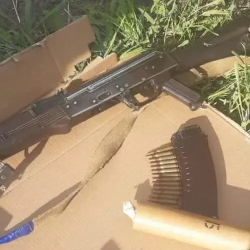 Стрільба у Змієві: поліція вилучила у жителя автомат Калашникова