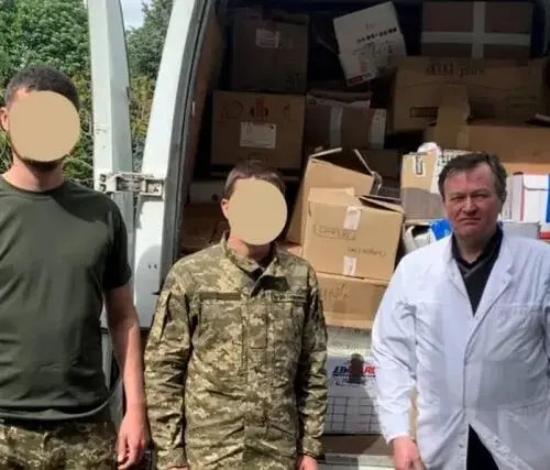 Очередной гуманитарный груз получила Змиевская ЦРБ