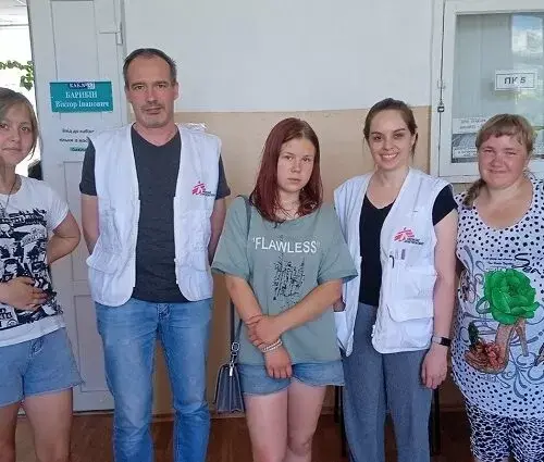 Слобожанскую больницу посетили представители организации «Врачи без границ»