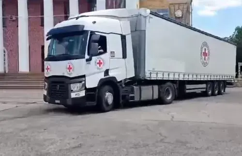 В Слобожанскую общину поступила гуманитарная помощь от «Красного Креста»