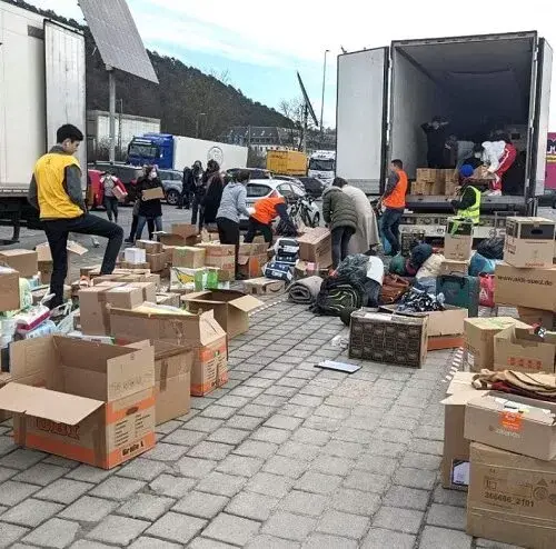 В Змиеве продолжается регистрация на получение гуманитарки