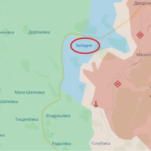ВСУ восстановили контроль возле села Западное на Купянском направлении