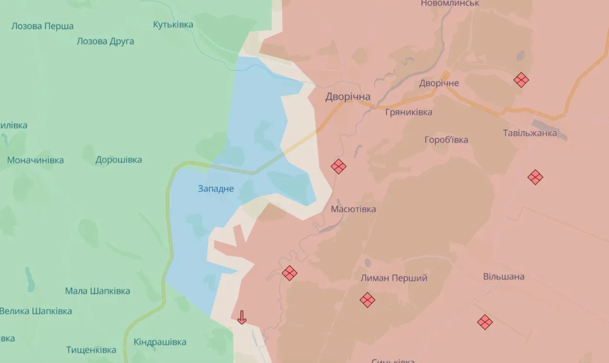 Мапа бойових дій