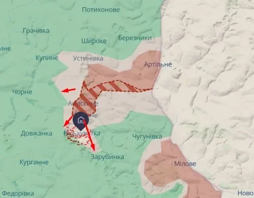 Российские войска захватили Анищино и продвинулись к соседним селам на Купянском направлении
