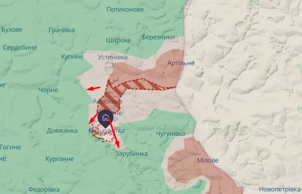 Российские войска захватили Анищино и продвинулись к соседним селам на Купянском направлении