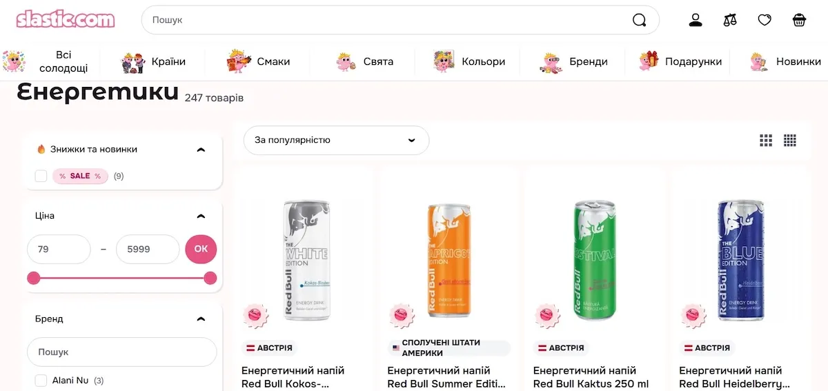 Red Bull і Monster: два найбільші бренди